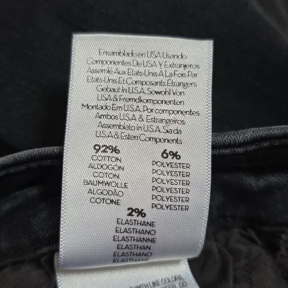 Mother Jeans High Waisted Looker Denim Skinny Jeans Black Size 29 - Picture 12 of 13